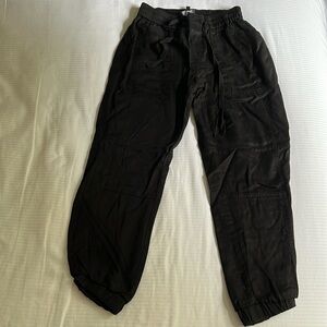Black joggers